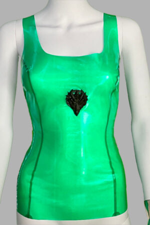 Hauptfarbe = 4D Translucent Green | Farbe Ornament = Schwarz