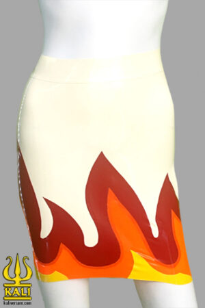 Hauptfarbe = Radical Rubber S181 Ghost White | Design Farben = S30 Red | S50 Orange | S60 Yellow