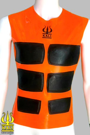 Hauptfarbe = 4D Neon Orange | Farbe Patches = S10 Schwarz