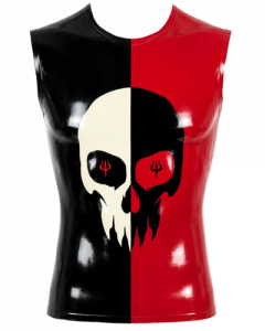 Latex Shirt 2FACE SKULL
