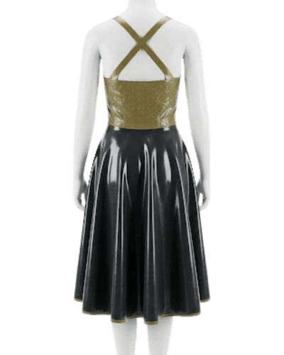 Latex Kleid CIRCUS – Bild 2