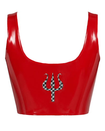Latex Top DANGEROUS CURVES – Bild 2