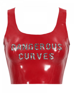 Latex Top DANGEROUS CURVES