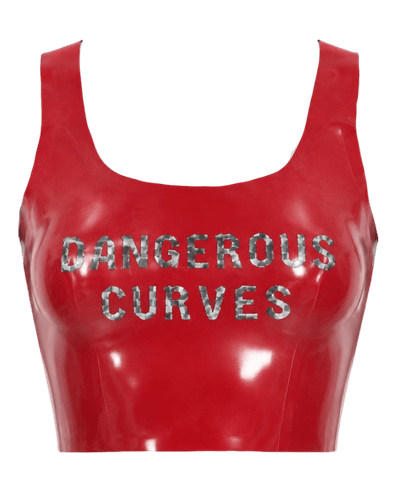 Latex Top DANGEROUS CURVES